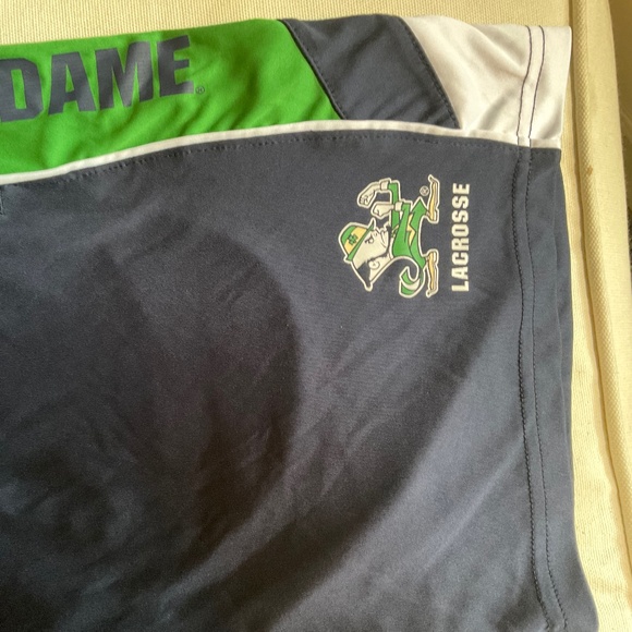 Colosseum Notre Dame Lacrosse Youth Shorts Size L (16-18) - Picture 6 of 7